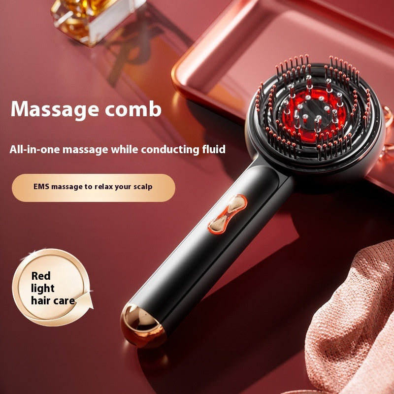 Head Massage High Tech EMS Micro-current Electric Massage Medicine Comb