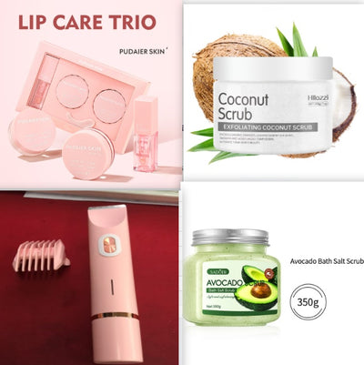 PREMIUM— Himalayan Salt Body Scrub Cream Body Exfoliating Exfoliating