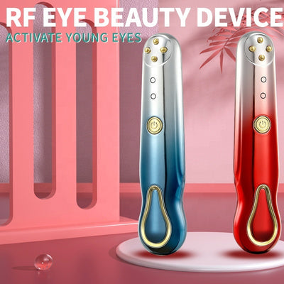 RF Radio Frequency Eye Massager Anti-Ageing Wrinkle Massager Portable Electric Device Dark Circle Facials Vibration Massage Pen