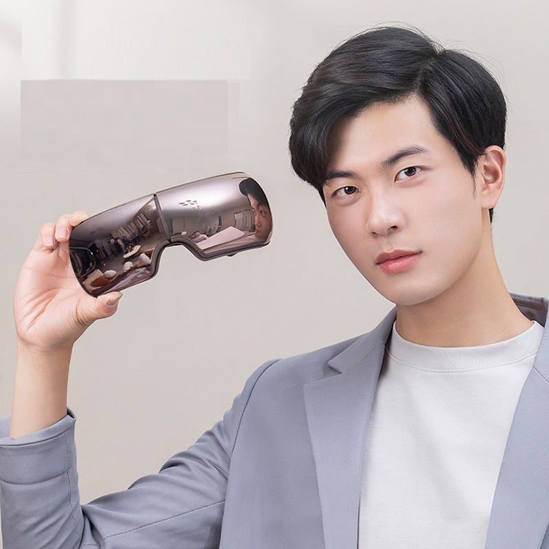 Multifunctional Eye Airbag Massage Hot Compress Eye Mask Bluetooth Intelligent Voice Home Visual Eye Protector