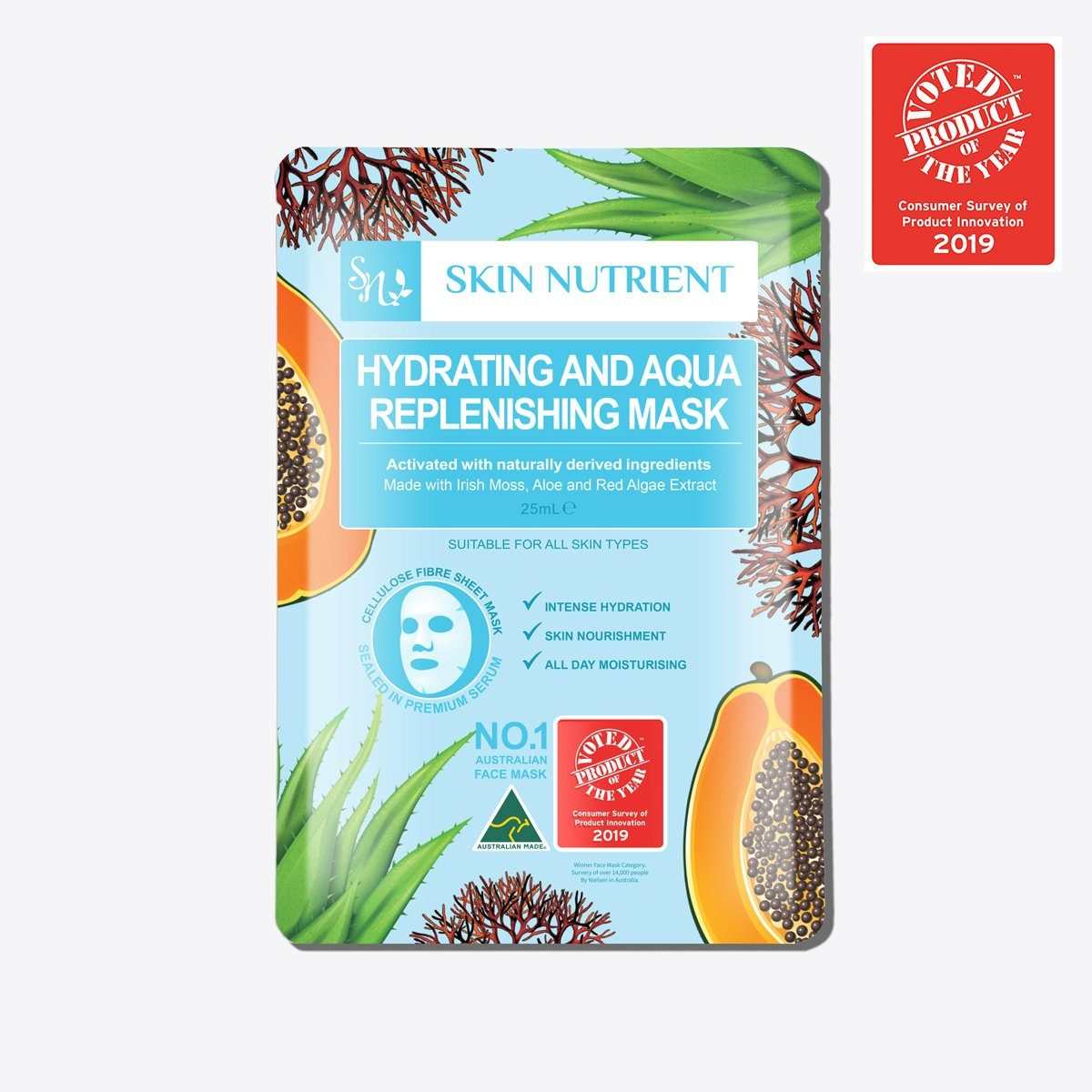 Hydrating and Aqua Replenishing Face Mask