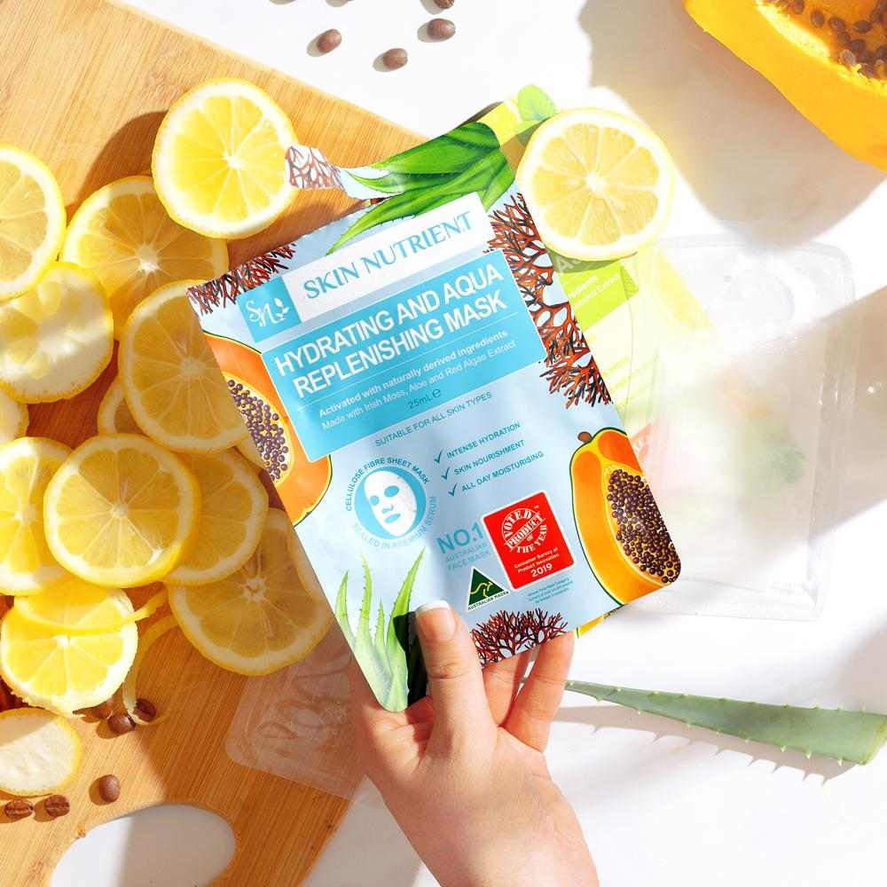 Hydrating and Aqua Replenishing Face Mask